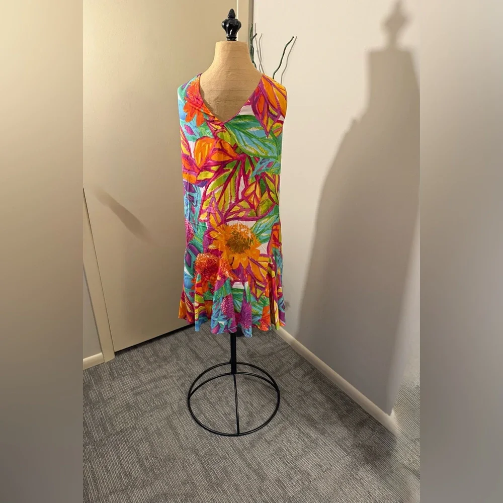 Ralph Lauren Multicolor Floral Dress - Picture 5 of 10